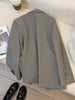 Women's Blazer, Metal-Tone Buttons, Notched Lapels and Long Sleeves