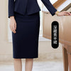 Women's Slim Fit Long Sleeve Polyester Business Suit Jacket for Spring Fall Office Office Work in Elegant Style