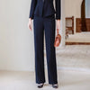Women's Slim Fit Long Sleeve Polyester Business Suit Jacket for Spring Fall Office Office Work in Elegant Style