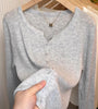 Women's Routine Fit Wool Blend Solid Color V-Neck Long Sleeve Button Cardigan for Spring Fall in White Black Pink Apricot
