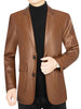 Women's Fitted Single Breasted Suit Collar Korean Style Casual Jacket for Spring Fall