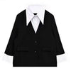 Women's Lightweight Polyester Long Sleeve High Waist Casual Pants for Spring in Blazer