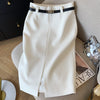 Women's Polyester Solid Color Button Blazer with Office Style for Spring in Black
