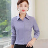 Women's Slim Fit Polo Collar Long Sleeve Solid Color Single Button Polyester Cardigan Style Blazer for Casual Work in Summer