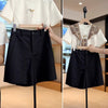 Women's Cotton Harajuku Style Blazer with Pocket for Spring Casual Wear in White Khaki Black