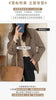 Women's Relaxed Blazer, Lapel Collar, Double-Button Front and Long Sleeves