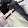 Women's Woven Fabric Solid Color Casual Summer Blazer in White