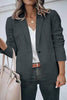 Women's Plus-Size Blazer, Notched Lapels, Single-Button Front and Long Sleeves