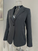 Women's Plus-Size Blazer, Notched Lapels, Single-Button Front and Long Sleeves