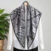 Women's Twill Blazer with Round Square Towel Wrap Accent for Spring in Versatile Solid Color