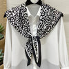 Women's Twill Blazer with Round Square Towel Wrap Accent for Spring in Versatile Solid Color