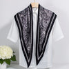 Women's Twill Blazer with Round Square Towel Wrap Accent for Spring in Versatile Solid Color