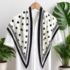 Women's Twill Blazer with Round Square Towel Wrap Accent for Spring in Versatile Solid Color