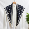 Women's Twill Blazer with Round Square Towel Wrap Accent for Spring in Versatile Solid Color