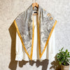 Women's Twill Blazer with Round Square Towel Wrap Accent for Spring in Versatile Solid Color