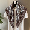 Women's Twill Blazer with Round Square Towel Wrap Accent for Spring in Versatile Solid Color