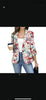 Women's Slim Fit One Button Polyester Solid Color Suit Collar Three-Quarter Sleeve Elegant Blazer with Wrinkle Sleeves for Spring in Black