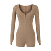 Women's Slim Fit Cotton Blend U-Neck Long Sleeve Versatile Blazer with Straight Style for Spring in Black and Turmeric