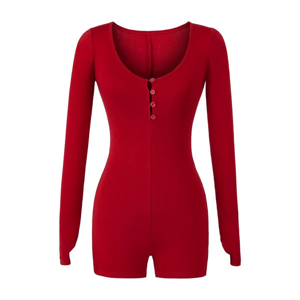 Women's Slim Fit Cotton Blend U-Neck Long Sleeve Versatile Blazer with Straight Style for Spring in Black and Turmeric
