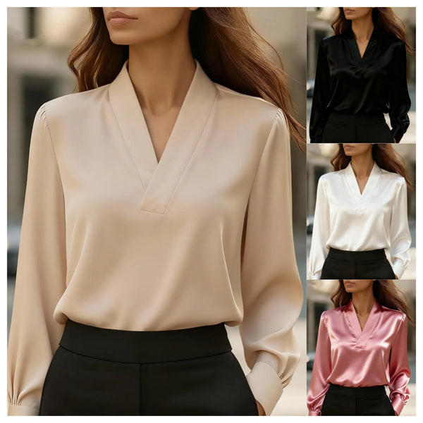 Women's Regular Fit Polyester Solid Color V-Neck Long Sleeve Pullover Blazer with Hood for Casual Work in Black Khaki Pink