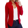 Women's Regular Fit Solid Color Casual Jacket with Lace Collar and Long Sleeves for Winter in White Black Red