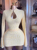 Women Stand Collar Elastic Bodycon Midi Mini Dress Satin Fall Winter Cocktail Even Birthday Party Dresses
