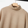 Women's Knitted 2 Pieces Pant Sets Casual Loose Turtleneck Long Sleeve Pullovers and Wide Leg Pant Suits Daily Outfits