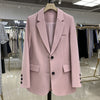 Women's Loose Fit Blazer, Casual Suit Jacket for Fall Work Office and Everyday Styling