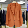 Women's Loose Fit Blazer, Casual Suit Jacket for Fall Work Office and Everyday Styling