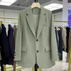 Women's Loose Fit Blazer, Casual Suit Jacket for Fall Work Office and Everyday Styling