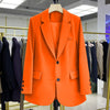 Women's Loose Fit Blazer, Casual Suit Jacket for Fall Work Office and Everyday Styling