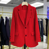 Women's Loose Fit Blazer, Casual Suit Jacket for Fall Work Office and Everyday Styling