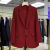 Women's Loose Fit Blazer, Casual Suit Jacket for Fall Work Office and Everyday Styling