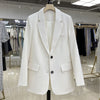 Women's Loose Fit Blazer, Casual Suit Jacket for Fall Work Office and Everyday Styling