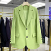 Women's Loose Fit Blazer, Casual Suit Jacket for Fall Work Office and Everyday Styling