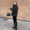 Women's Plaid Tweed Blazer, Lapel Collar Suit Jacket for Fall Winter Styling