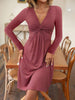 Women's Long Sleeve Dress, Fall Winter Layering Dress for Everyday Styling