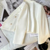 Women's Cropped Long-Sleeve Blazer