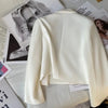 Women's Cropped Long-Sleeve Blazer