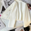 Women's Cropped Long-Sleeve Blazer