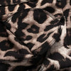 Women's Oversized Leopard-Print Blazer with Notched Lapels