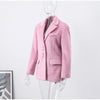 Women's Wool Long-Sleeve Blazer