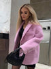 Women's Wool Long-Sleeve Blazer