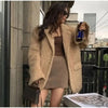 Women's Wool Long-Sleeve Blazer