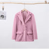 Women's Wool Long-Sleeve Blazer