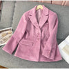 Women's Wool Long-Sleeve Blazer