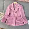 Women's Wool Long-Sleeve Blazer