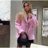 Women's Wool Long-Sleeve Blazer