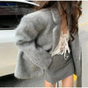 Women's Wool Long-Sleeve Blazer