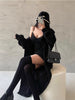 Y2K Retro Lace Patchwork Spaghetti Strap Black Bodycon Dress Mini Aesthetic Bow Club Party Sexy Dresses for Women